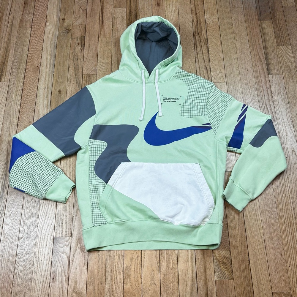 Nike Mint Green Graphic Hoodie